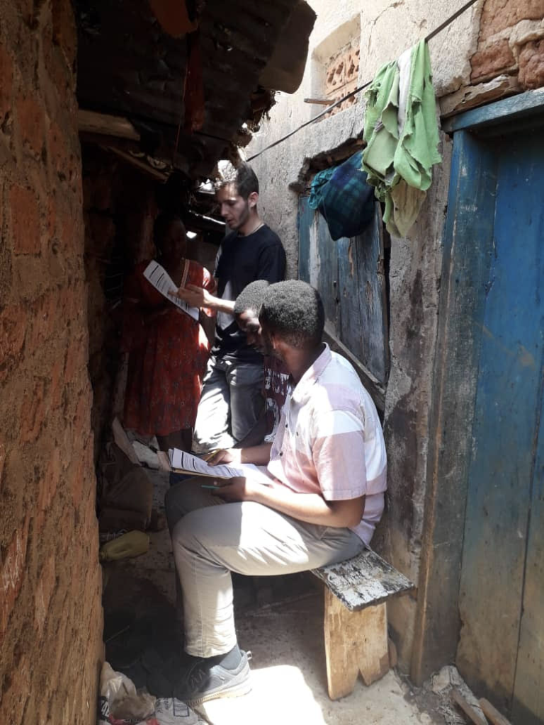 Michele would spare time to socialise with slum dwellers in the Namuwongo Slum, helping them to live responsible lives - especially the teenagers and young adults 